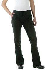  Chef Works Womens Executive Chef Trousers Black 