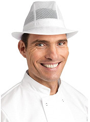  Gastronoble Trilby Hat White 
