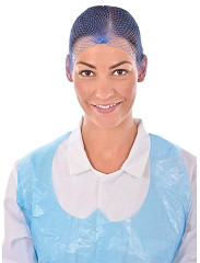  Gastronoble Hair Net Light Blue (Pack of 50) 