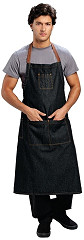  Chef Works Memphis Wide Bib Apron Black 