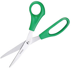  Hygiplas Green Colour Coded Scissors 