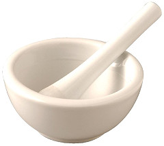  Vogue Porcelain Pestle and Mortar 