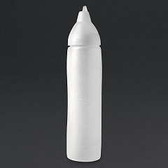  Araven Clear Non-Drip Sauce Bottle 17oz 