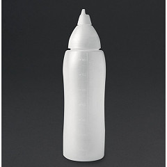  Araven Clear Non-Drip Sauce Bottle 24oz 