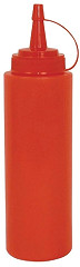  Vogue Red Squeeze Sauce Bottle 12oz 