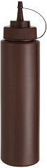 Vogue Brown Squeeze Sauce Bottle 35oz 