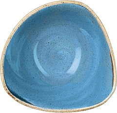  Churchill Stonecast Triangle Bowl Cornflower Blue 152mm (Pack of 12) 