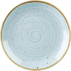  Churchill Stonecast Round Coupe Plate Duck Egg Blue 200mm (Pack of 12) 