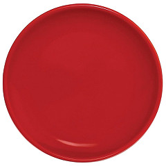  Olympia Cafe Coupe Plate Red 205mm (Pack of 12) 