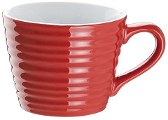  Olympia Café Aroma Mugs Red 230ml (Pack of 6) 