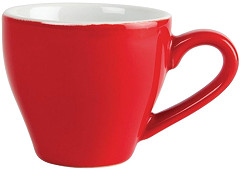  Olympia Cafe Espresso Cups Red 100ml (Pack of 12) 