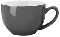  Olympia Cafe Cappuccino Cups Charcoal 340ml (Pack of 12) 