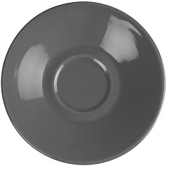  Olympia Cafe Espresso Saucers Charcoal 116.5mm (Pack of 12) 