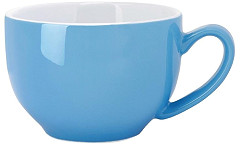  Olympia Cafe Cappuccino Cup Blue 340ml (Pack of 12) 