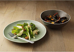  Olympia Chia Deep Bowls Charcoal 210mm (Pack of 6) 