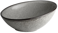  Olympia Mineral Sloping Bowl 215mm (Pack of 4) 