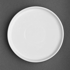  Olympia Whiteware Flat Round Plates 150mm (Pack of 6) 