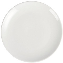  Olympia Whiteware Coupe Plates 250mm (Pack of 12) 