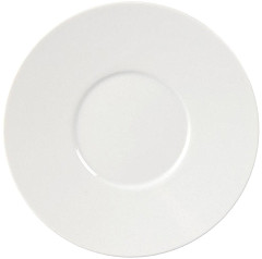  Olympia Whiteware Elegant Saucers 148mm (Pack of 12) 