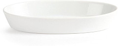  Olympia Whiteware Oval Sole Dishes 195x 110mm (Pack of 6) 