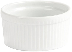  Olympia Whiteware Souffle Dishes 105mm (Pack of 6) 
