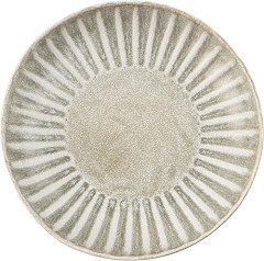  Olympia Corallite Plates Concrete Grey 205mm (Pack of 6) 