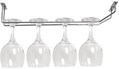  Olympia Wine Glass Rack Chrome 406mm 