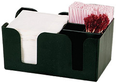 Kristallon Plastic Bar Caddy Black 