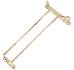  Gastronoble Brass Wine Glass Rack 255mm 