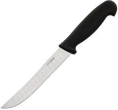  Hygiplas Scalloped Utility Knife Black 12.5cm 