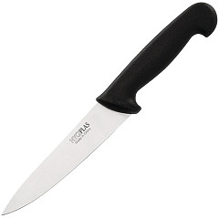  Hygiplas Chefs Knife Black 15.5cm 