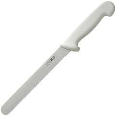  Hygiplas Bread Knife White 20.5cm 