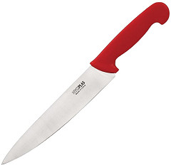  Hygiplas Chefs Knife Red 21.5cm 