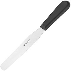  Hygiplas Straight Blade Palette Knife Black 15cm 