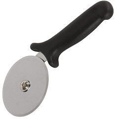  Vogue Pizza Wheel Black 4" 