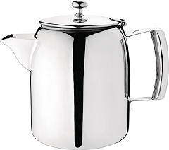  Olympia Cosmos Stainless Steel Teapot 1.4Ltr 