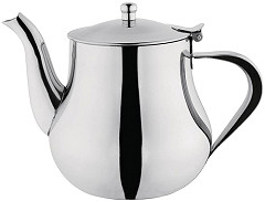 Olympia Arabian Stainless Steel Teapot 1Ltr 