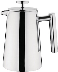  Olympia Insulated Art Deco Stainless Steel Cafetiere 6 Cup 