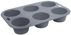  Vogue Flexible Silicone Muffin Pan 6 Cup 