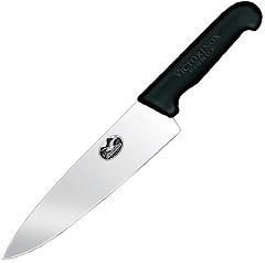  Victorinox Fibrox Carving Knife Extra Broad Blade 20.5cm 