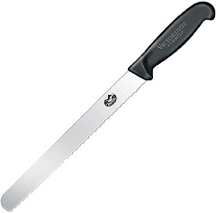  Victorinox Fibrox Larding Knife Serrated Blade 30.5cm 