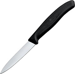  Victorinox Paring Knife, Pointed Tip 8cm Black 