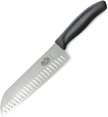  Victorinox Santoku Knife Fluted Edge 17cm 