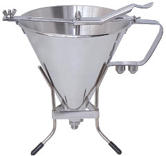  De Buyer Stainless Steel Automatic Piston Funnel 1.5ltr 