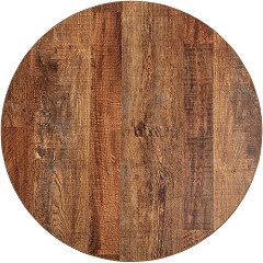  Bolero Pre-drilled Round Table Top Urban Dark 