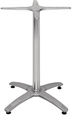  Bolero Aluminium Four Leg Table Base 