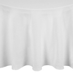  Mitre Essentials Occasions Round Tablecloth White 3050mm 