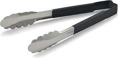  Vollrath Black Utility Grip Kool Touch Tong 9" 