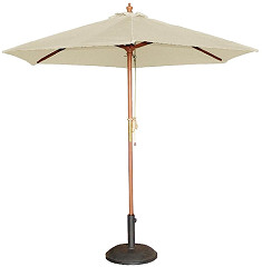  Bolero Round Parasol 3m Diameter Cream 