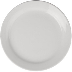  Athena Hotelware Narrow Rimmed Plates 165mm (Pack of 12) 